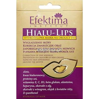 Efektima  Hialu-Lips Hydrożelowa maska na okolice ust op./2 szt.