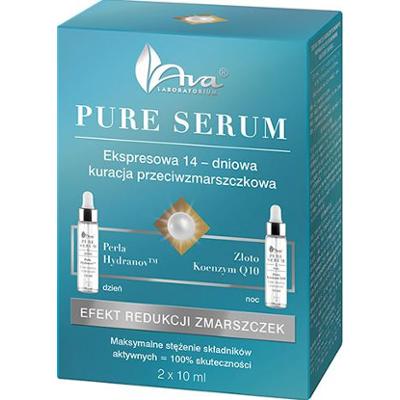Ava  Pure Serum Kuracja przeciwzmarszczkowa - Efekt redukcji zmarszczek 2x10 ml