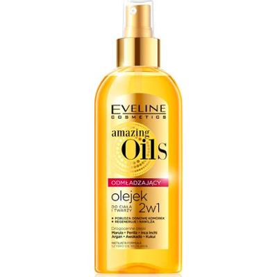 Eveline  Amazing Oils Olejek 2w1 do ciała i twarzy odmładzający 