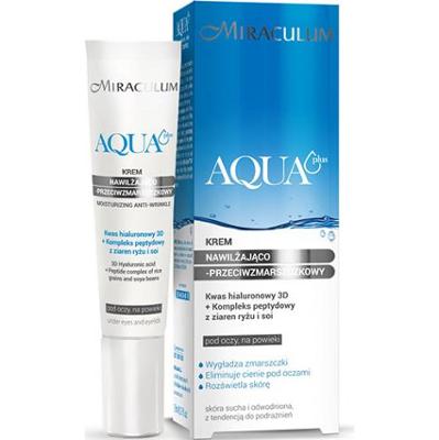Miraculum  Aqua Plus Krem nawilżająco- przeciwzmarszczkowy pod oczy i na powieki 