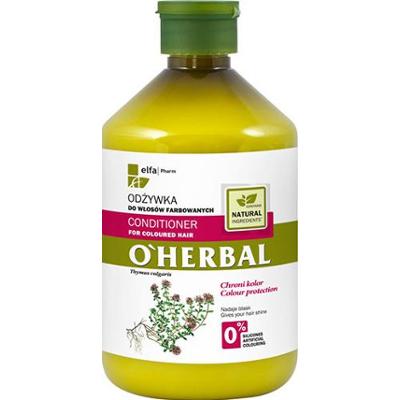 O'Herbal  Odżywka do włosów farbowanych z ekstraktem z macierzanki i tymianku 500 ml