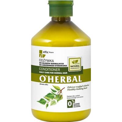 O'Herbal  Odżywka do włosów normalnych do codziennego stosowania z ekstraktem z brzozy 500 ml