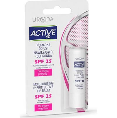 Uroda  Active 90 Pomadka do ust nawilżająco-ochronna SPF 25 