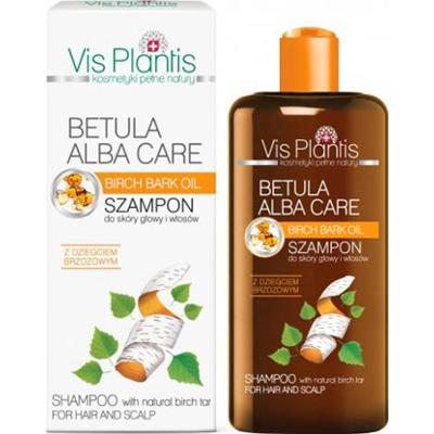 Vis Plantis  Betula Alba Care Szampon do skóry głowy i włosów z naturalnym dziegciem brzozowym 