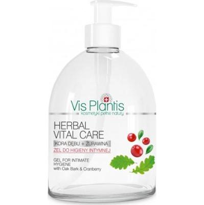 Vis Plantis  Herbal Vital Care Żel do higieny intymnej Kora dębu, żurawina 