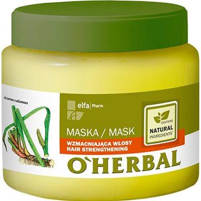 O'Herbal  Maska wzmacniająca z ekstraktem z korzenia tataraku 