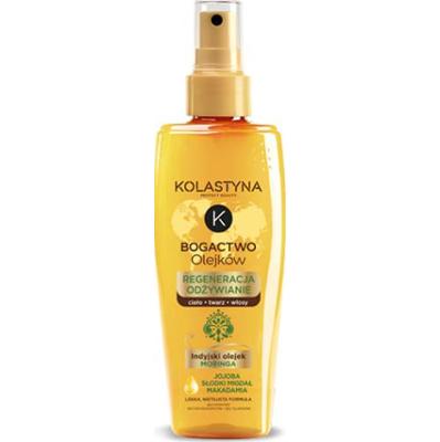 Kolastyna  Bogactwo olejków Indyjski olejek moringa, regeneracja odżywienie 
