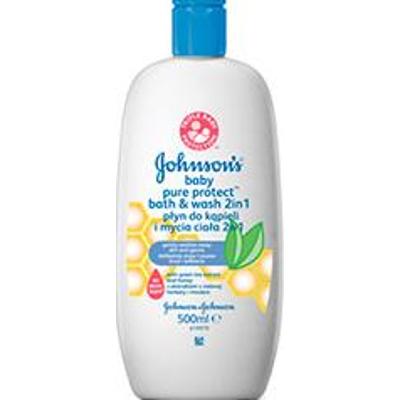 Johnson's baby  Pure Protect płyn do kąpieli i mycia ciała 2w1 500 ml