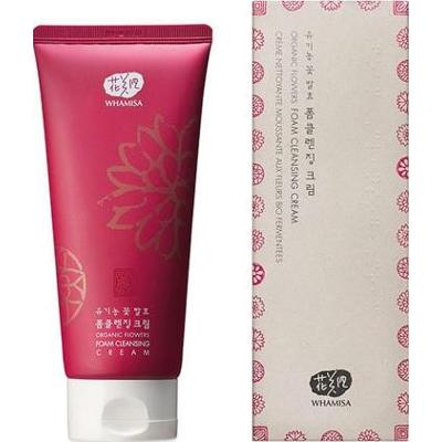 WHAMISA Naturalna pianka oczyszczająca Organic Flowers Foam Cleansing Cream 150ml