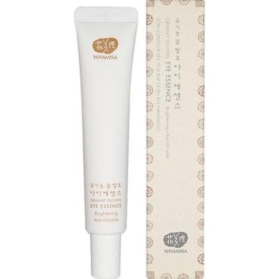 WHAMISA Przeciwzmarszczkowa esencja rozjaśniająca pod oczy Organic Flowers Eye Essence  30ml