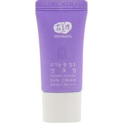 WHAMISA MINI Kwiatowy krem ochronny Organic Flowers Sun Cream SPF50+/PA++++ 10g