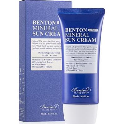 BENTON Mineralny krem przeciwsłoneczny do twarzy UV Mineral Sun Cream SPF50+/PA++++ Skin Fit 50ml