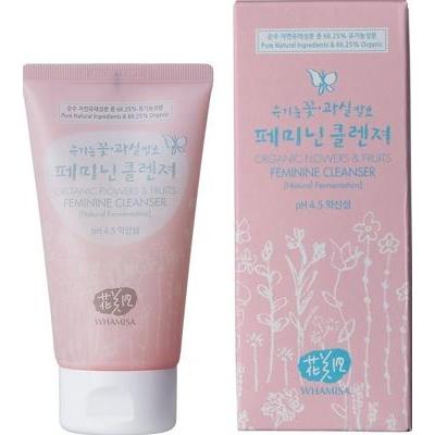 WHAMISA Żel do higieny intymnej Organic Flowers & Fruits Feminine Cleanser 150ml