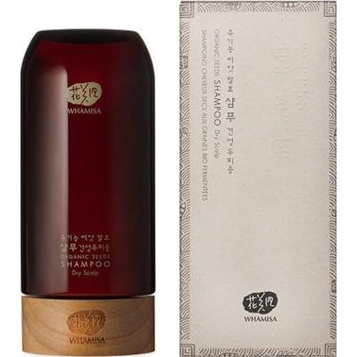 WHAMISA Szampon nawilżający do suchej skóry głowy Organic Seeds Shampoo Dry Scalp 490ml