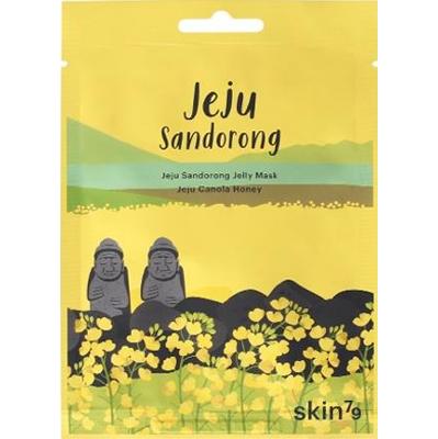 SKIN79 Żelowa odżywcza maska w płacie z miodem Jeju Sandorong Jelly Mask - Jeju Canola Honey 33ml