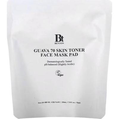 BENTON Płatki tonizujące Guava 70 Skin Toner Face Mask Pad 70szt. [UZUPEŁNIENIE]