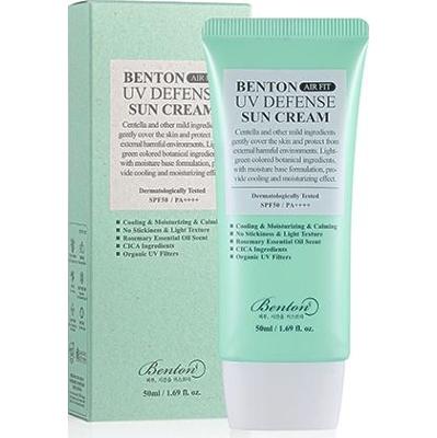 BENTON Lekki krem ochronny do twarzy z filtrem UV Defense Sun Cream SPF50+/PA++++  Air Fit 50ml