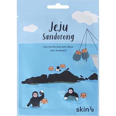 SKIN79 Żelowa odmładzająca maska w płacie z wodorostów morskich Jeju Sandorong Jelly Mask - Jeju Seaweed 33ml