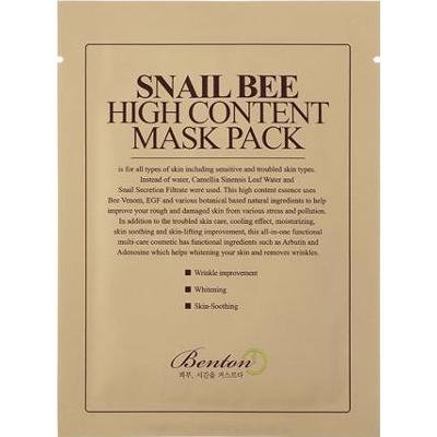 BENTON Maska w płacie Snail Bee High Content Mask Pack 20g