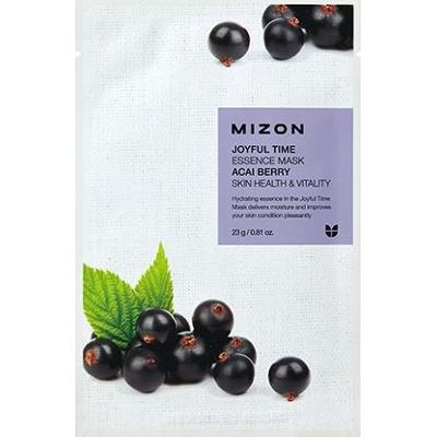 MIZON Wzamcniająca maska w płacie z ekstraktem z jagód Acai  Joyful Time Essence Mask Acai Berry 23g