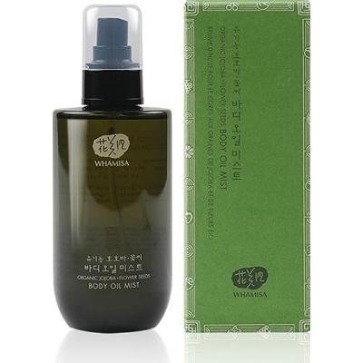 WHAMISA Mgiełka nawilżająca do ciała Organic Jojoba Flower Seeds Body Oil Mist 210ml