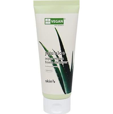 SKIN79 Aloesowa pianka oczyszczająca - formuła wegańska Jeju Aloe Aqua Vegan Foam Cleanser 150ml
