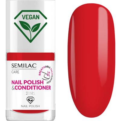 016 Semilac lakier klasyczny z odżywką 2w1 BREATHable TECHnology 7ml