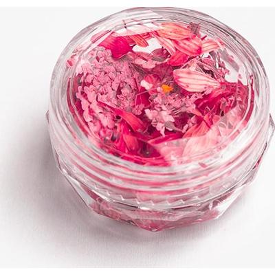 Semilac Flower Flakes Coral Blossom