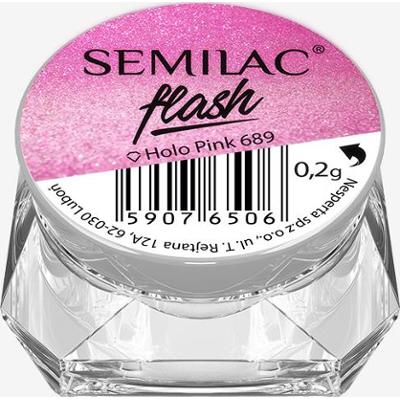 689 Pyłek Semilac Flash Holo Pink