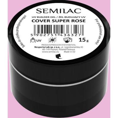 Żel Budujący Semilac Builder Gel Cover Super Rose 15 g