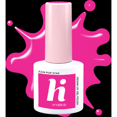 #234 hi hybrid Pop lakier hybrydowy Pop Star 5ml