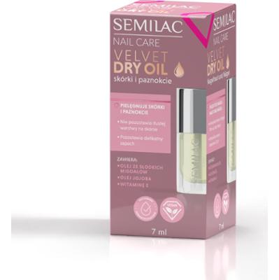 Semilac Suchy olejek do paznokci i skórek Velvet Dry Oil 7 ml