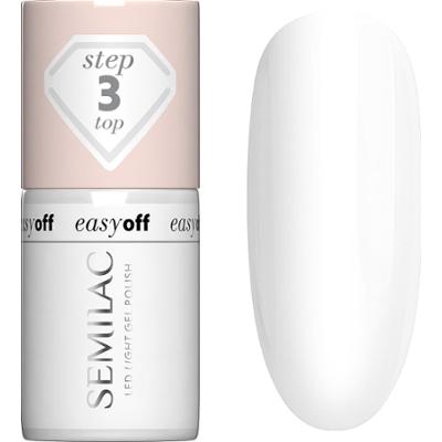 Semilac EASY OFF Top do lakieru do paznokci LED LIGHT 7 ml