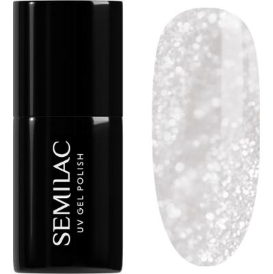 591 Semilac Lakier Hybrydowy Silver Lights 7 ml