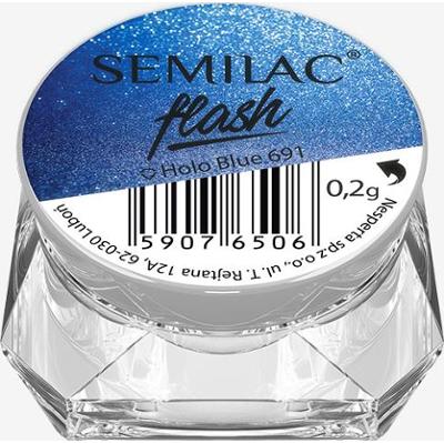 691 Pyłek Semilac Flash Holo Blue