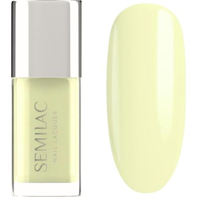122 Semilac Lakier Klasyczny Nail Lacquer Butter Yellow 9 ml