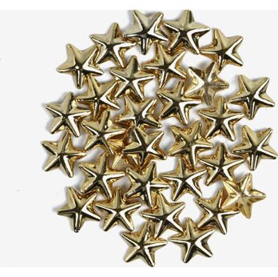 760 Ozdoba do manicure Semilac złote duże gwiazdy, 50 sztuk