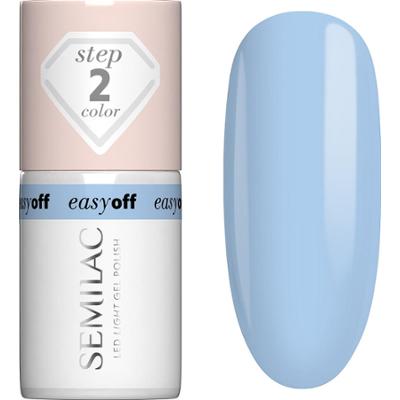 L15 Semilac EASY OFF Lakier do paznokci LED LIGHT Azul Blue 7 ml
