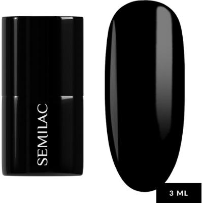 031 Semilac Lakier hybrydowy Black Diamond 3 ml