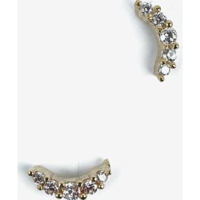 780 Ozdoba do manicure Semilac złote rogale, 2 sztuki