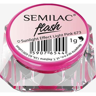 673 Pyłek Semilac Flash Sunlight Effect Light Pink