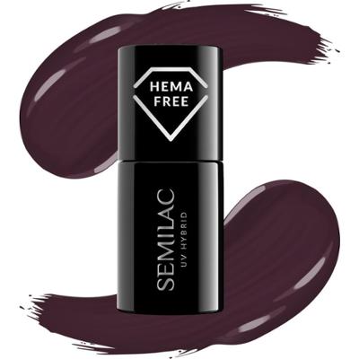 412 Semilac Lakier hybrydowy Earth Brown 7 ml