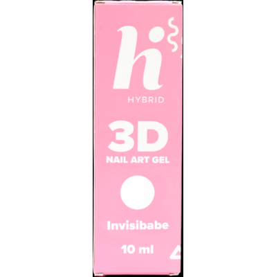 hi hybrid żel do zdobień 3D Invisibabe 10 ml
