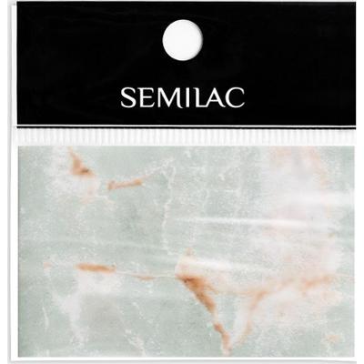 10 Semilac Nail transfer foil Grey Marble