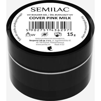 Żel Budujący Semilac Builder Gel Cover Pink Milk 15 g