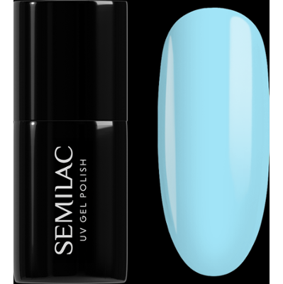 974 Semilac Lakier Hybrydowy Bubbly Blue 7 ml