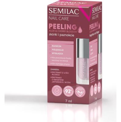 Semilac Peeling do skórek i paznokci Aloe & Cherry Blossom 7 ml