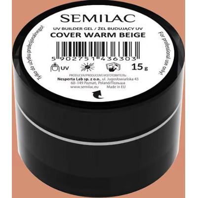 Żel budujący Semilac Builder Gel Cover Warm Beige 15g