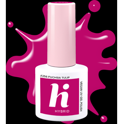 #256 hi hybrid lakier hybrydowy Fuchsia Tulip 5ml