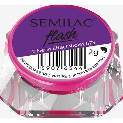 679 Pyłek Semilac Flash Neon Effect Violet